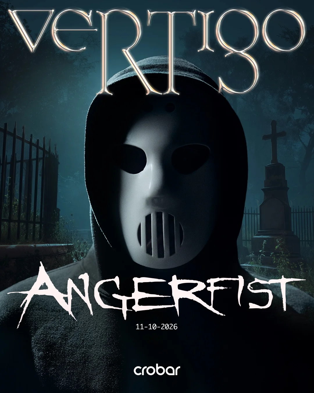 Flyer de VERTIGO: ANGERFIST, 11.10.2026